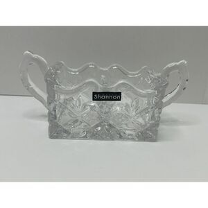 Sugar Packet Holder Storage with Handles Shannon Glass